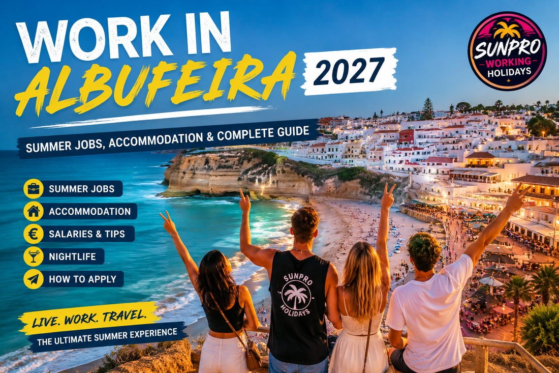 Work in Albufeira 2027 – Summer Jobs, Accommodation & Complete Guide