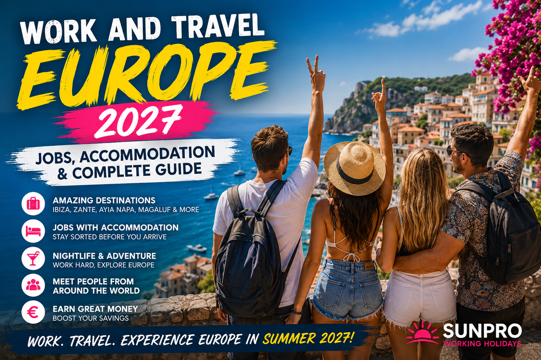 Work and Travel Europe 2027 – Jobs, Accommodation & Complete Guide