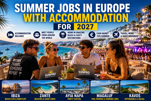 Summer Jobs in Europe With Accommodation for 2027